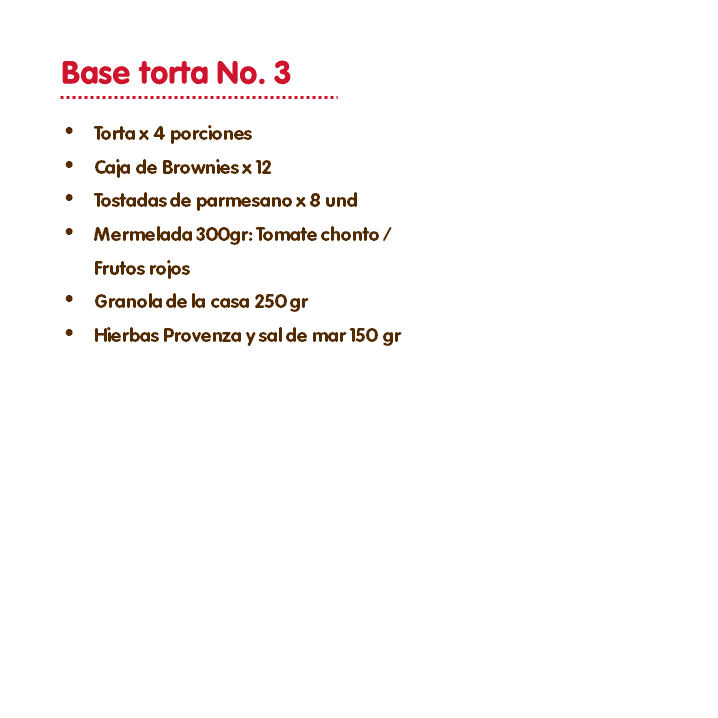 Base para tortas con liencillo