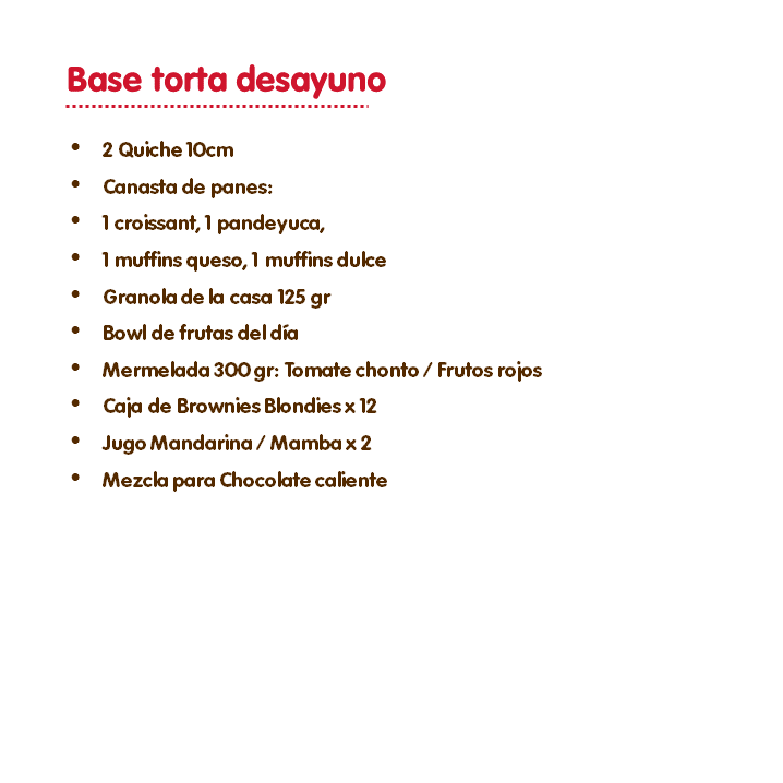 Base para tortas con liencillo